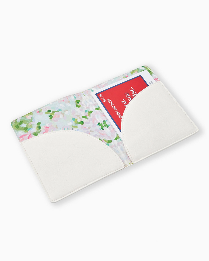 White Mahjong Card Folio-Lemons and Limes Boutique