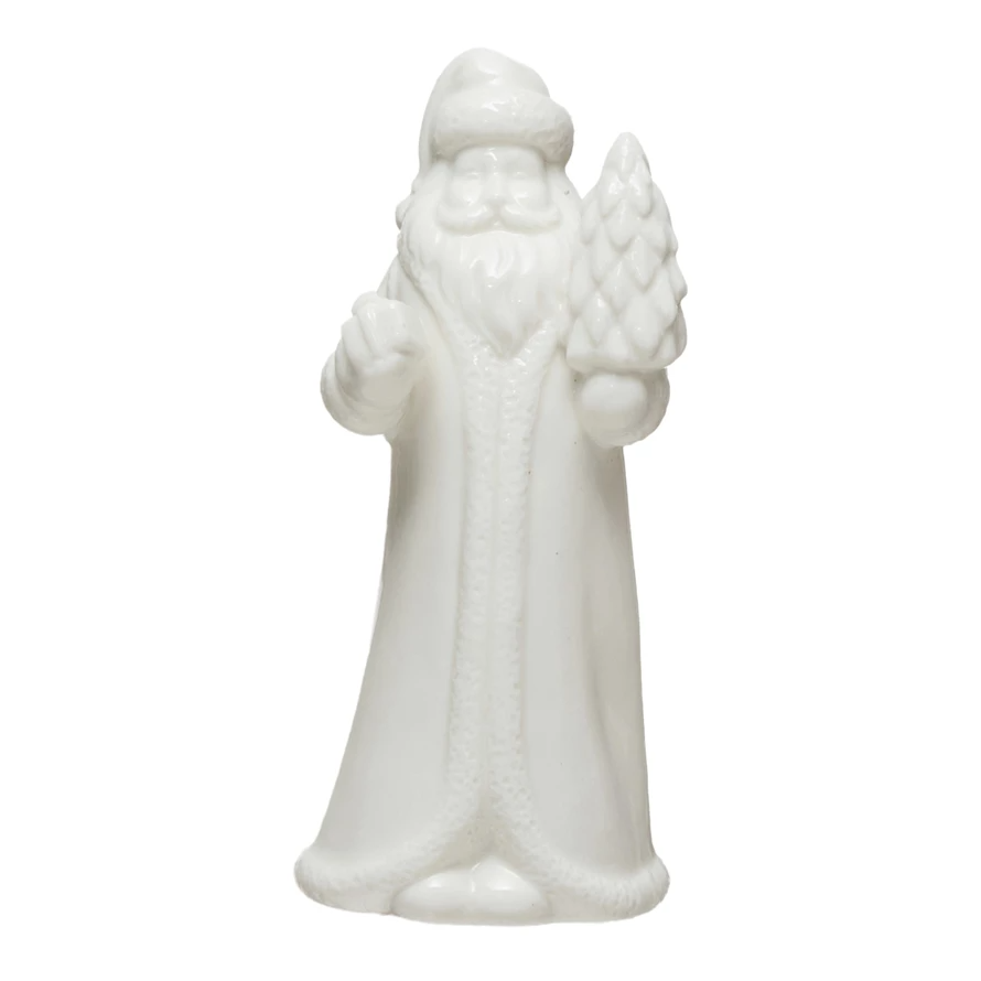 5.75" Stoneware Santa-Lemons and Limes Boutique