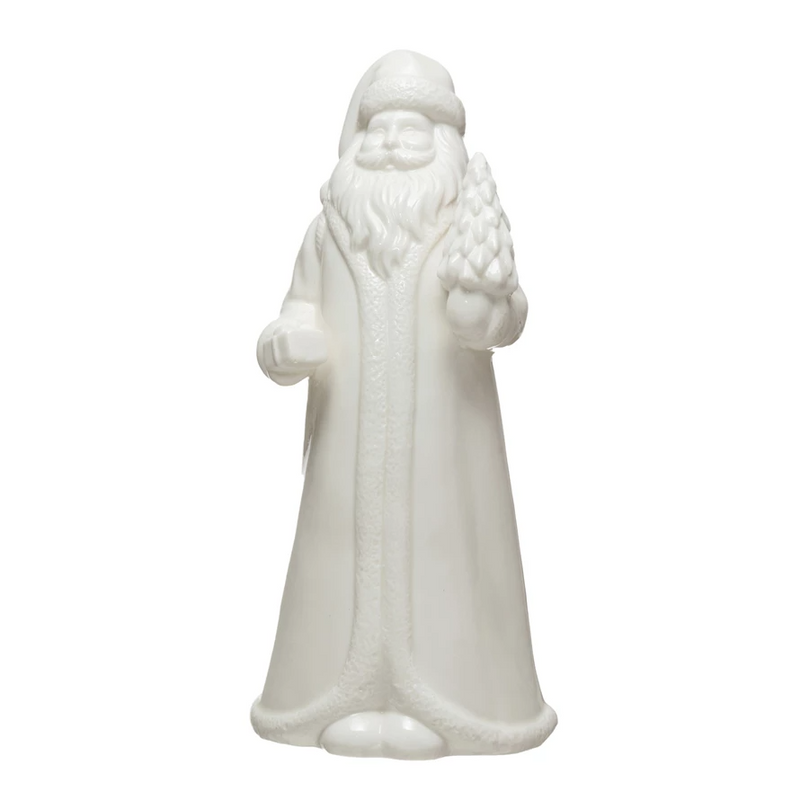 10" Stoneware Santa-Lemons and Limes Boutique