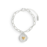 Love you Locket Bracelet in Silver-Lemons and Limes Boutique