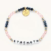 Strength- White Bead (Other Color Variations) - Little Words Project--Lemons and Limes Boutique