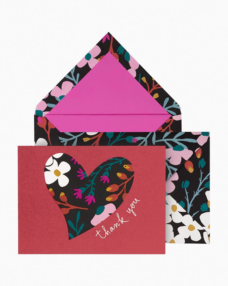 Kate Spade Thank You Notecard Set-Fall Floral--Lemons and Limes Boutique