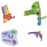 Hip Hip Hooray USA Puzzle-Lemons and Limes Boutique