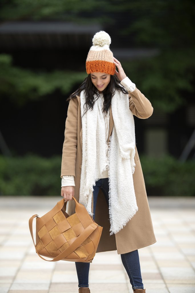 Ellie Woven Tote in Honey-Tote-Lemons and Limes Boutique