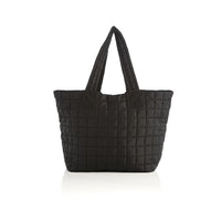Ezra Tote in Black-Lemons and Limes Boutique