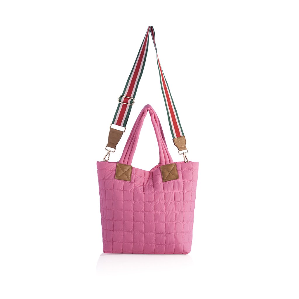 Ezra Tote in Pink-Lemons and Limes Boutique