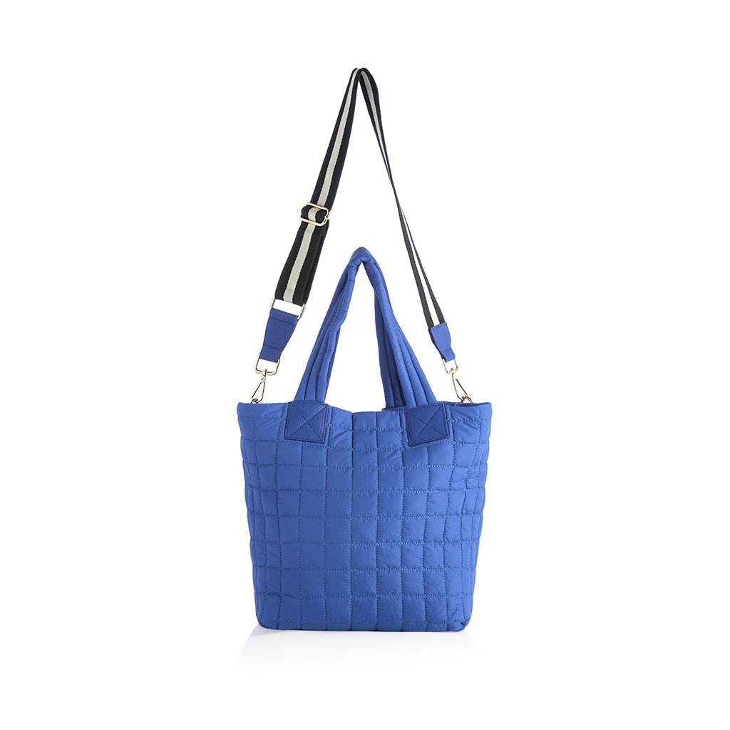 Ezra Tote in Aquamarine-Lemons and Limes Boutique