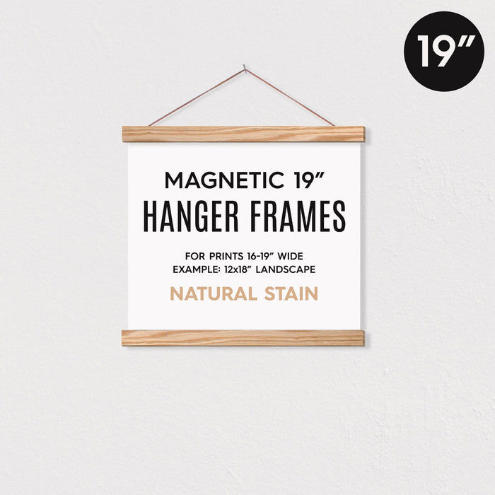 Hanger Frames - 19" MAGNETIC Poster Hanger Frame™ for 12x18" Landscape--Lemons and Limes Boutique