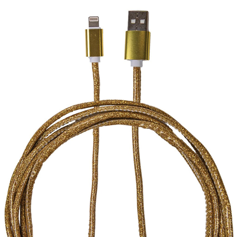 Simply Southern 10-Foot USB to Lightning Cable-Glitter Gold-Lemons and Limes Boutique