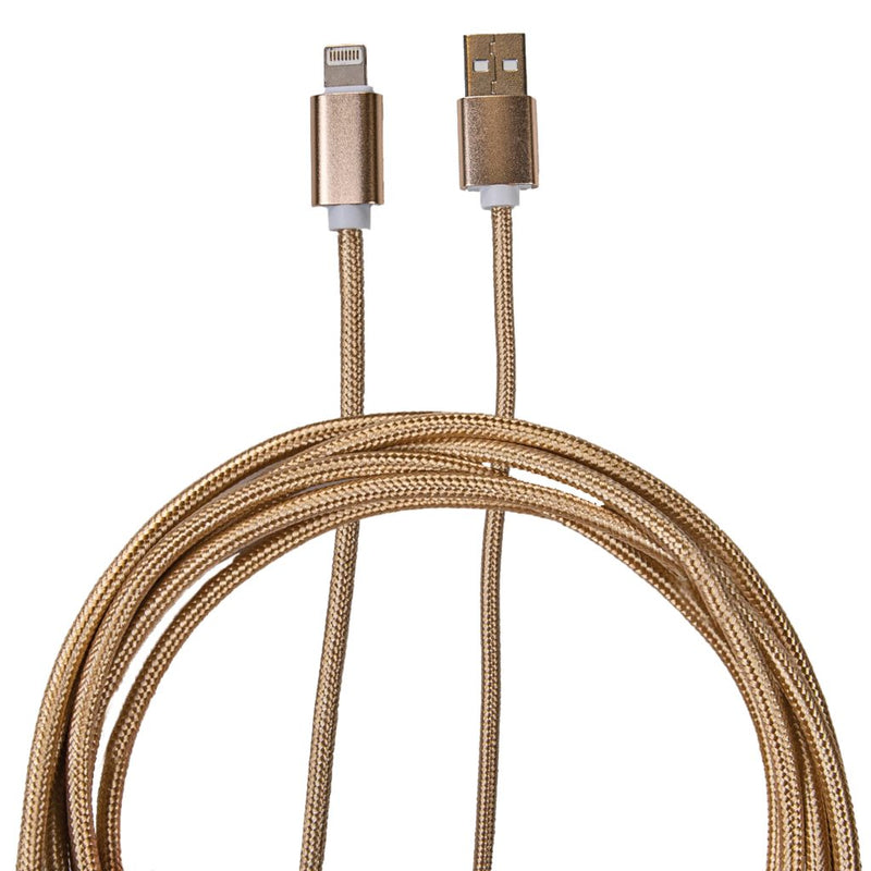 Simply Southern 10-Foot USB to Lightning Cable-Gold-Lemons and Limes Boutique