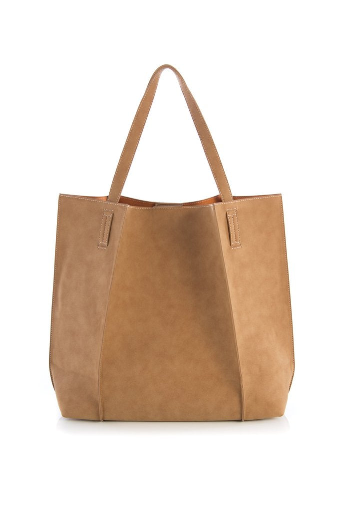 Blair Tote in Tan-Tote-Lemons and Limes Boutique