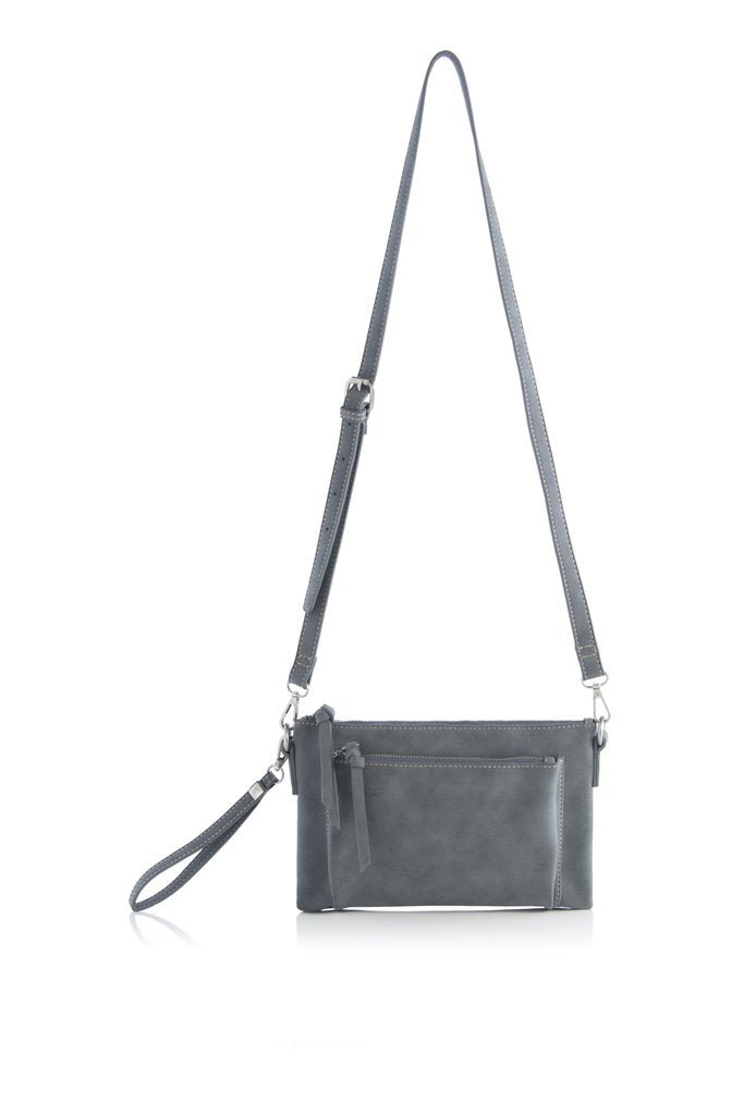 Blair Cross-body in Steel-Crossbody-Lemons and Limes Boutique