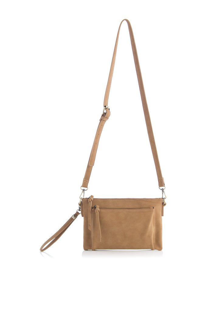 Blair Cross-body in Tan-Crossbody-Lemons and Limes Boutique