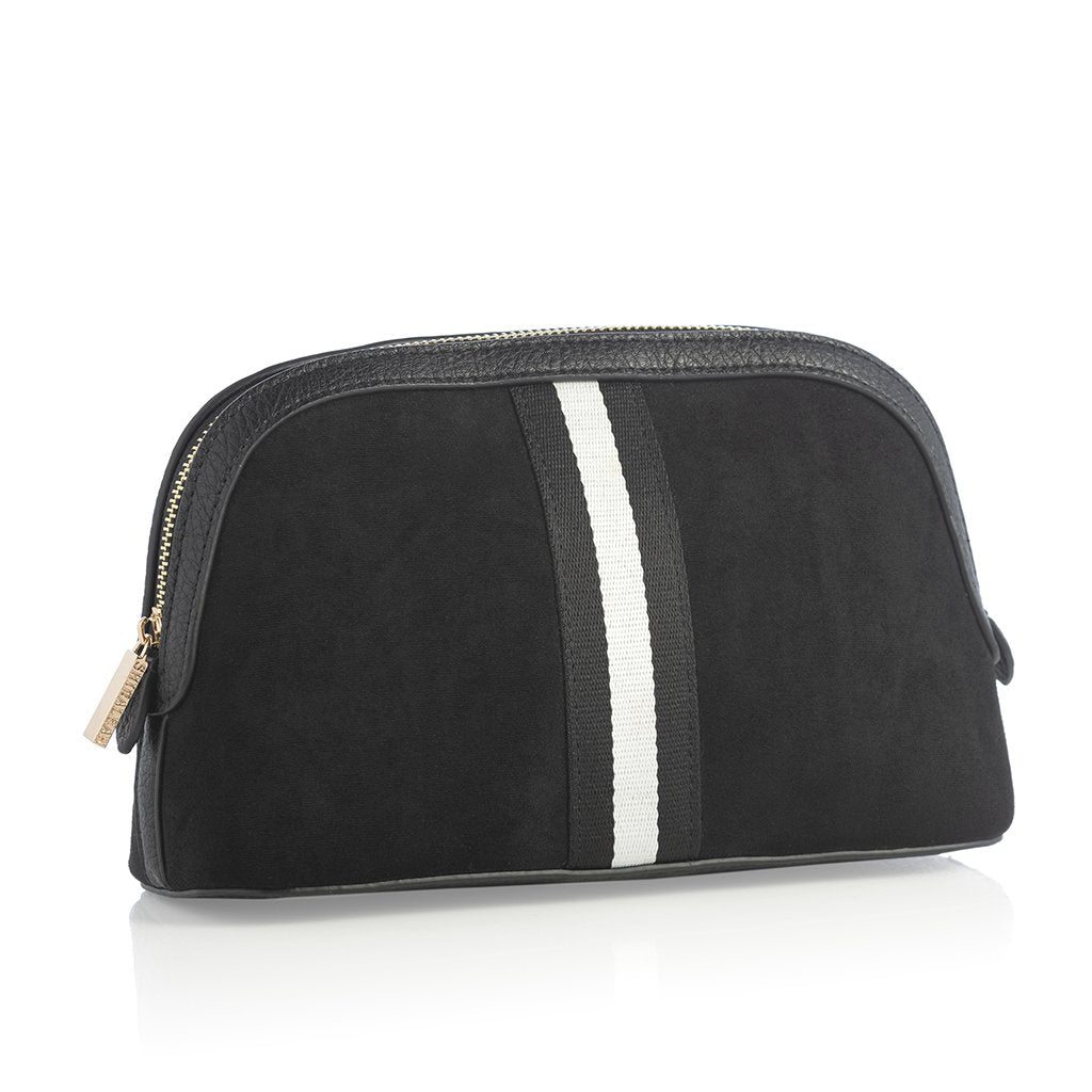 Blakely Zip Pouch in Black-Lemons and Limes Boutique