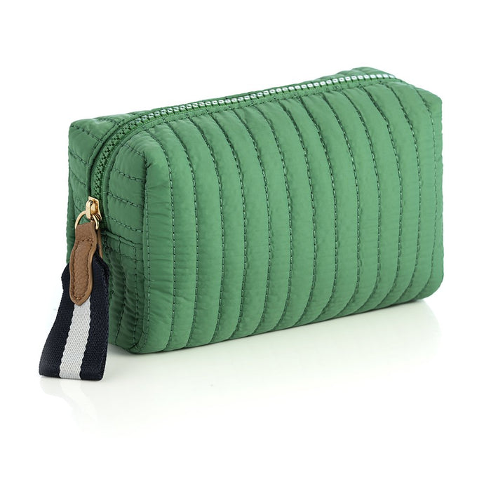 Ezra Large Boxy Pouch in Green-Lemons and Limes Boutique
