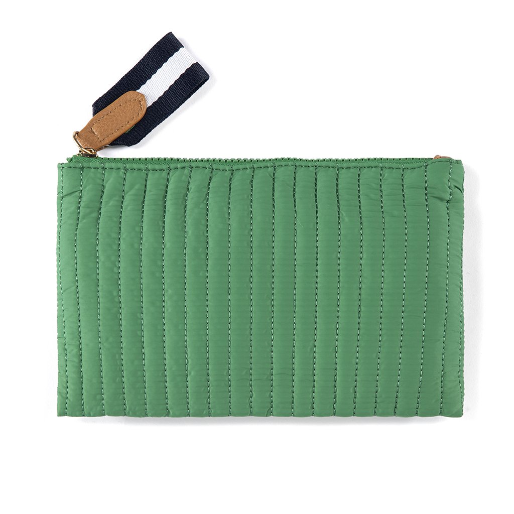 Ezra Travel Pouch in Green-Lemons and Limes Boutique