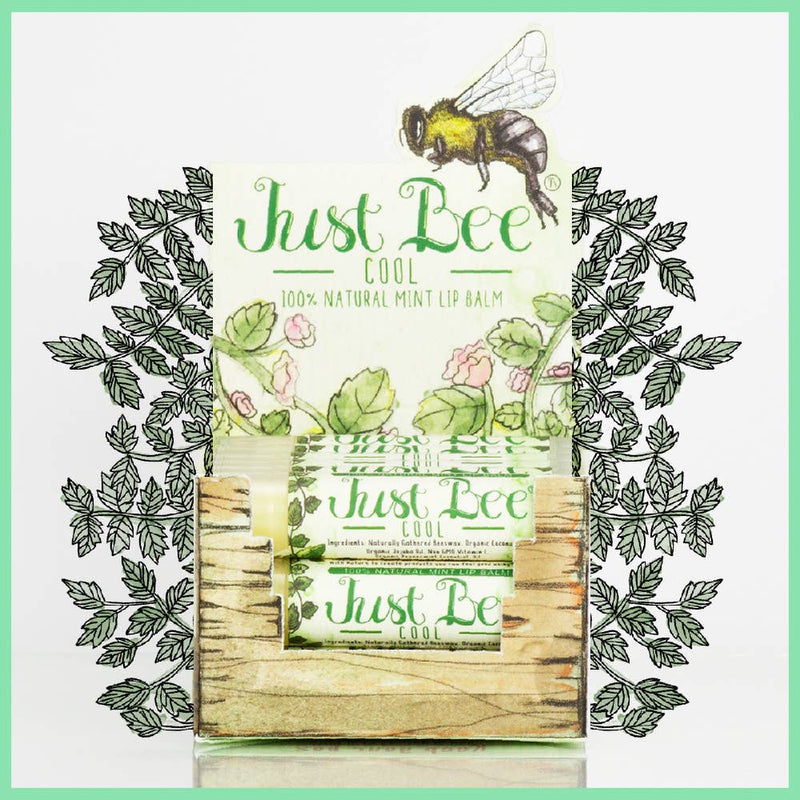 Just Bee Cool Lip Balm - Mint--Lemons and Limes Boutique