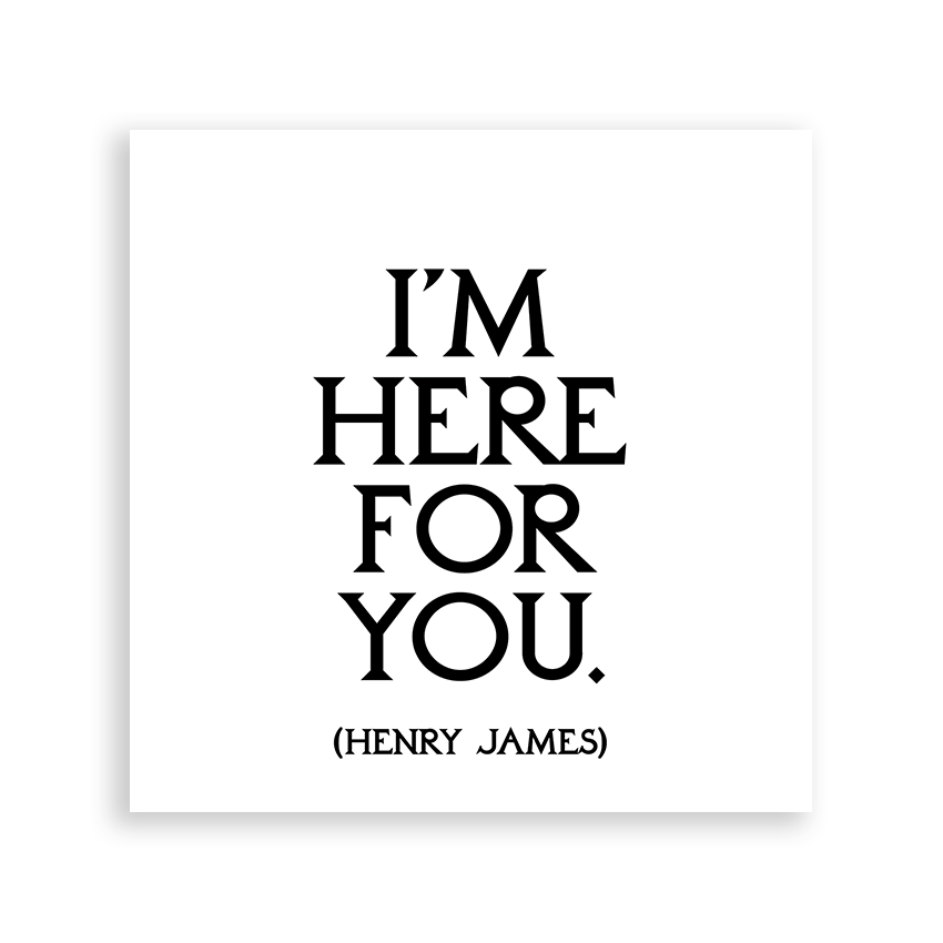 I'm Here For You Magnet-Lemons and Limes Boutique