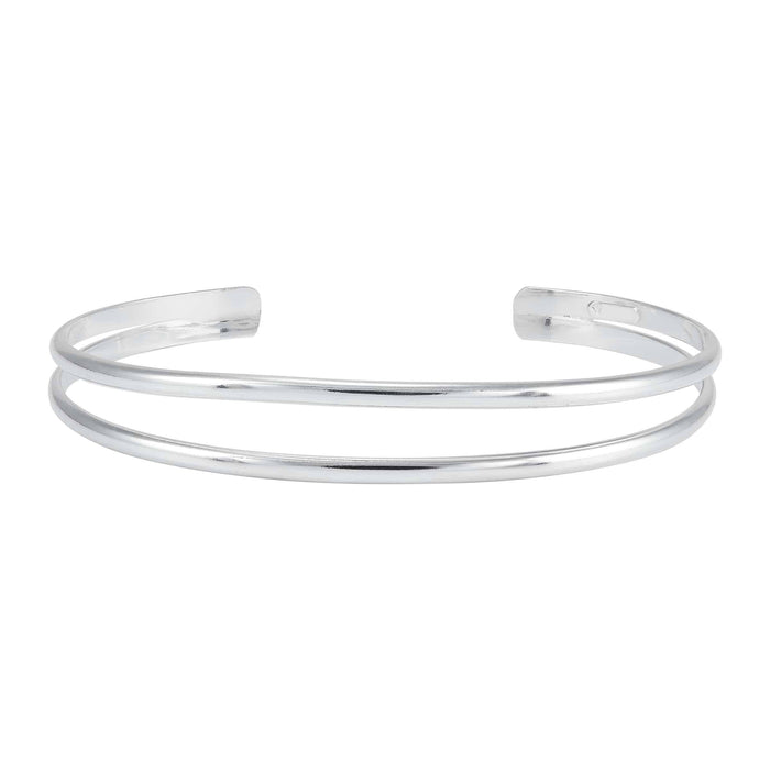 Make It A Double Cuff Bangle Bracelet Silpada-Lemons and Limes Boutique