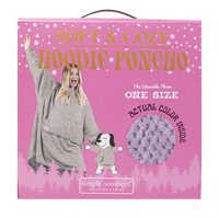 Simply Southern-Hoodie Poncho- Assorted Colors-Lemons and Limes Boutique