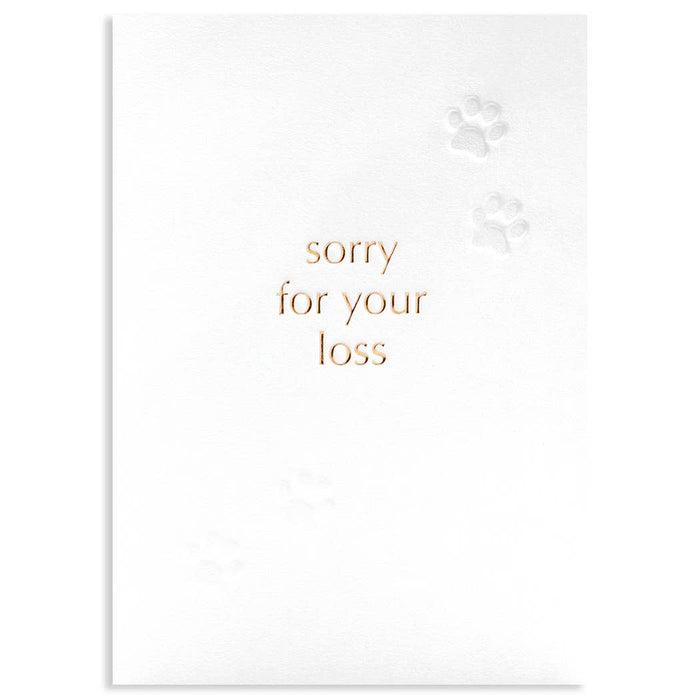 Sorry for Your Loss Greeting Card-Lemons and Limes Boutique