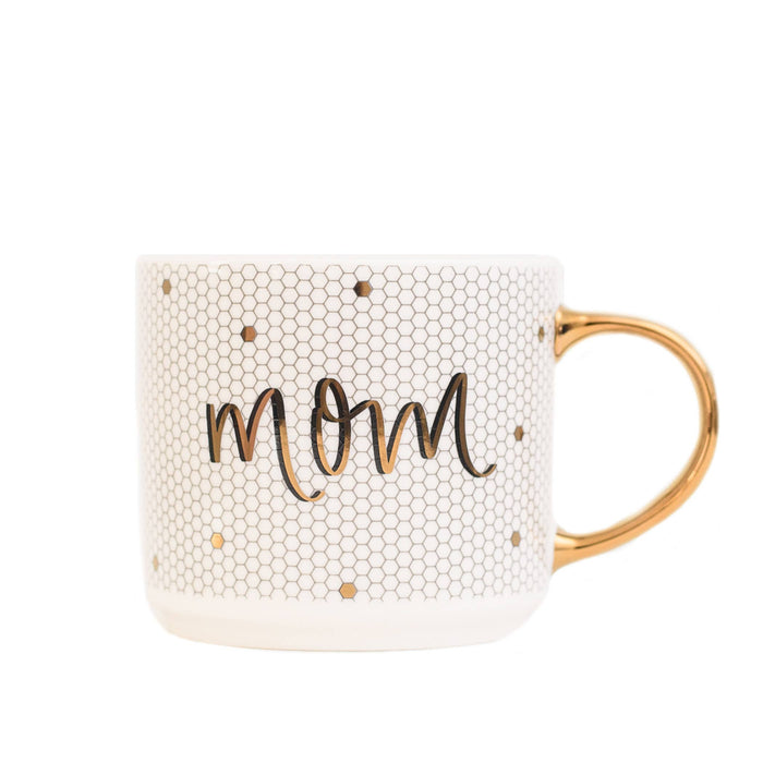 Sweet Water Decor - Mom Tile Coffee Mug-Lemons and Limes Boutique