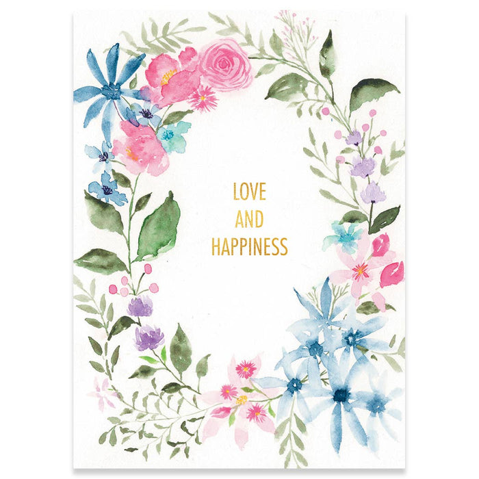 English Charm Wedding Greeting Card-Lemons and Limes Boutique