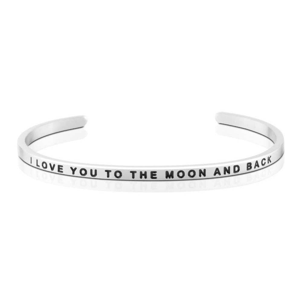 To The Moon And Back Bracelet in Silver-Lemons and Limes Boutique