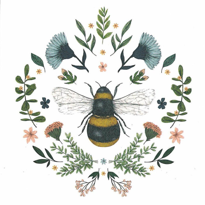 Beverage Napkin Secret Bee-Lemons and Limes Boutique