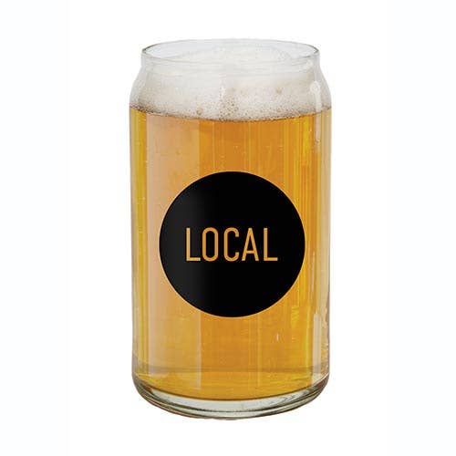 Beer Can Glass-Local--Lemons and Limes Boutique