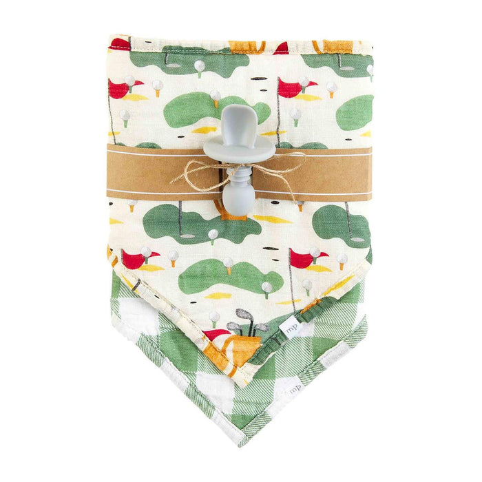 Golf Bib and Spoon Set-Lemons and Limes Boutique