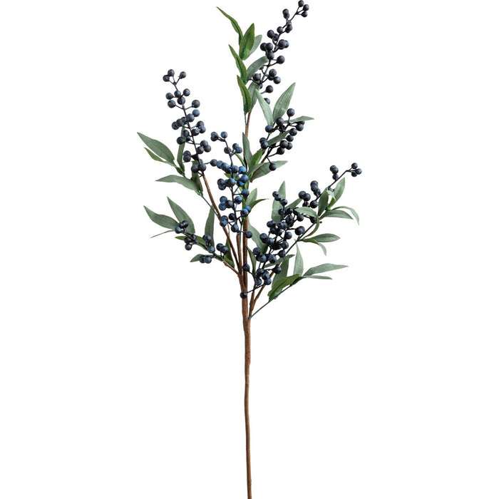 Stems - Blueberry Branch-Home Decor-Lemons and Limes Boutique