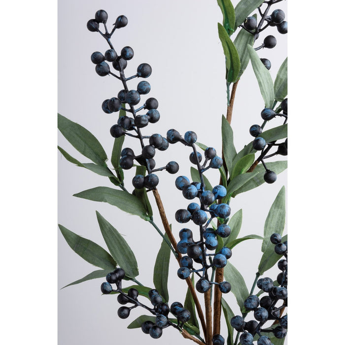 Stems - Blueberry Branch-Home Decor-Lemons and Limes Boutique