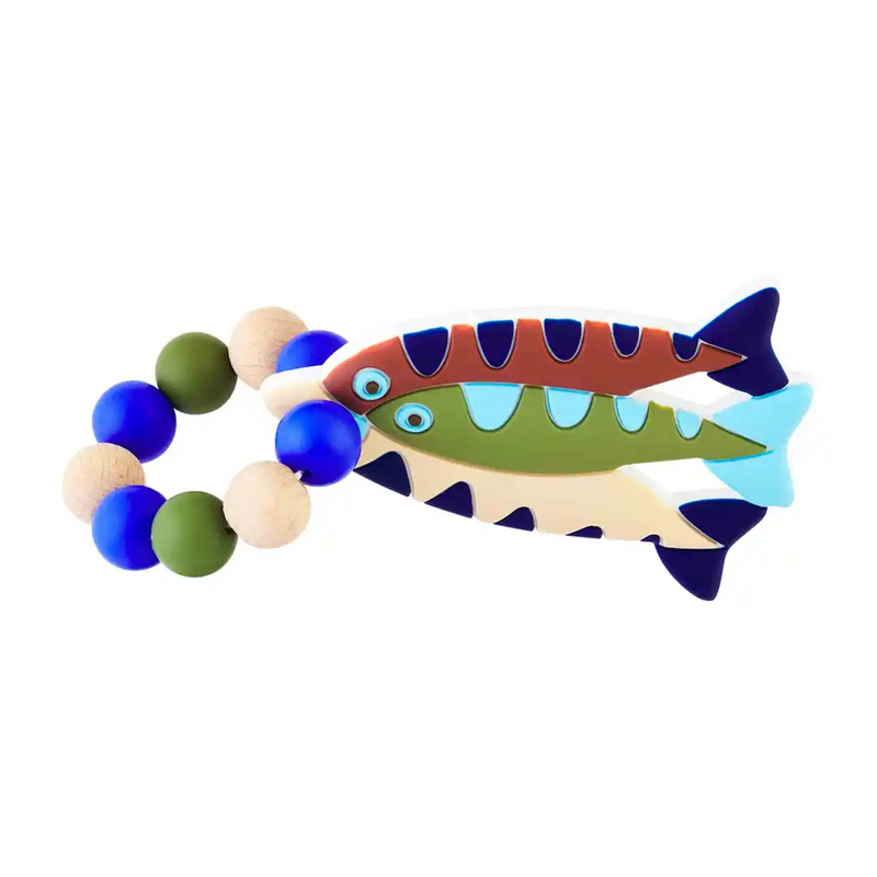 Fish Teether--Lemons and Limes Boutique