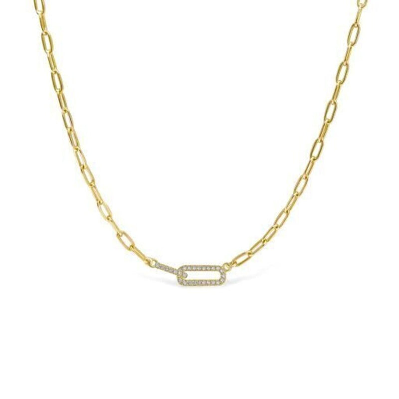 Linked Necklace - Forever Connected - Gold--Lemons and Limes Boutique