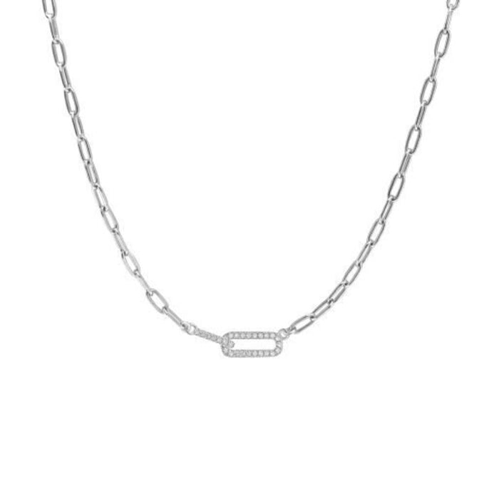 Linked Necklace - Forever Connected - Silver--Lemons and Limes Boutique