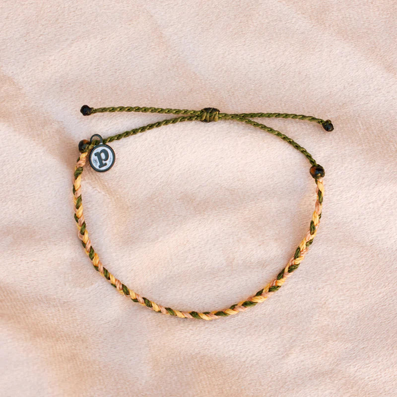 Mini Braided Charity Rise Against Hunger Bracelet by Pura Vida-Lemons and Limes Boutique
