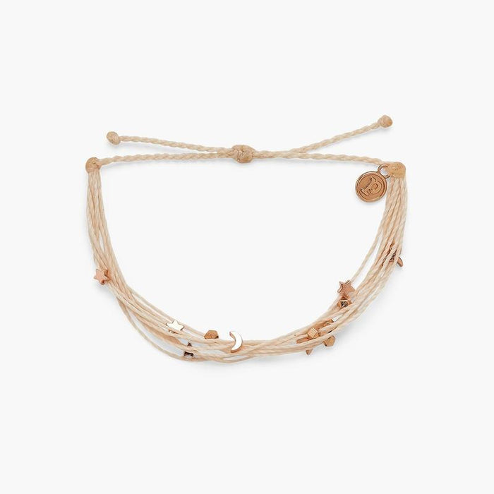 Pura Vida Celestial Malibu Rose Gold Bracelet in Vanilla-Bracelet-Lemons and Limes Boutique