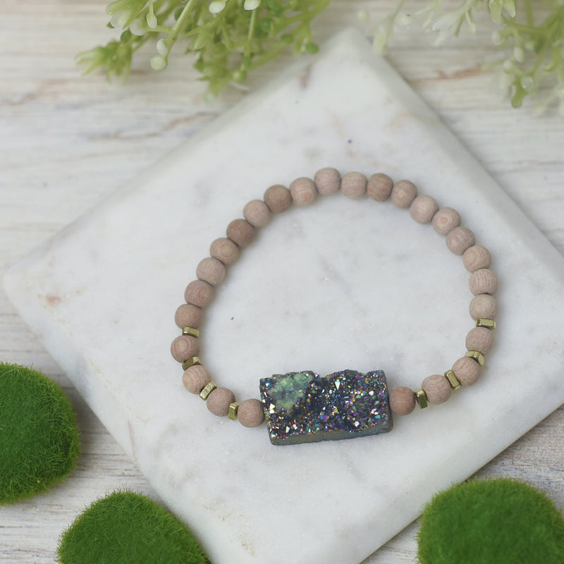 Druzy Bracelet--Lemons and Limes Boutique