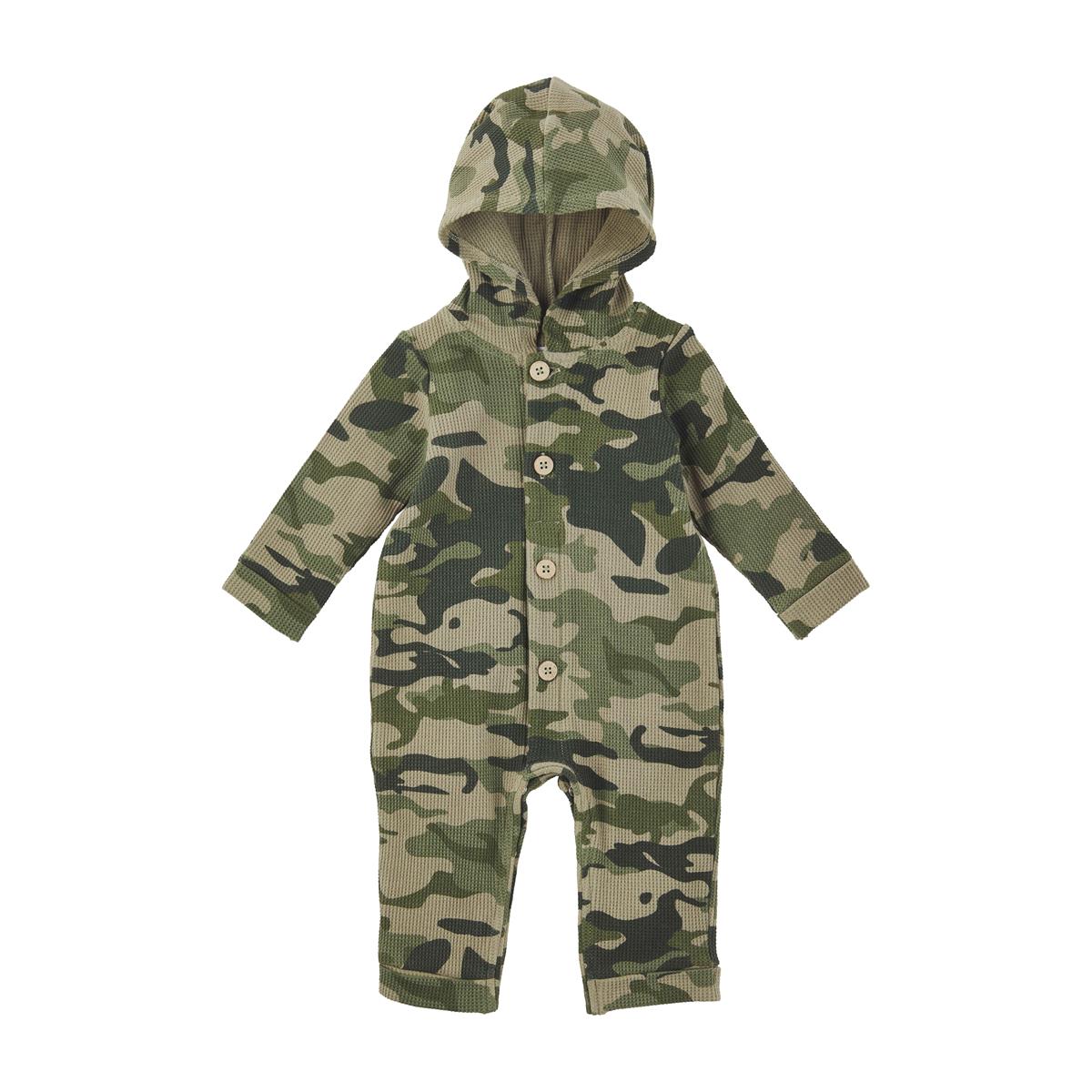 Hooded Camo One-Piece-One-pieces & Bubbles-Lemons and Limes Boutique