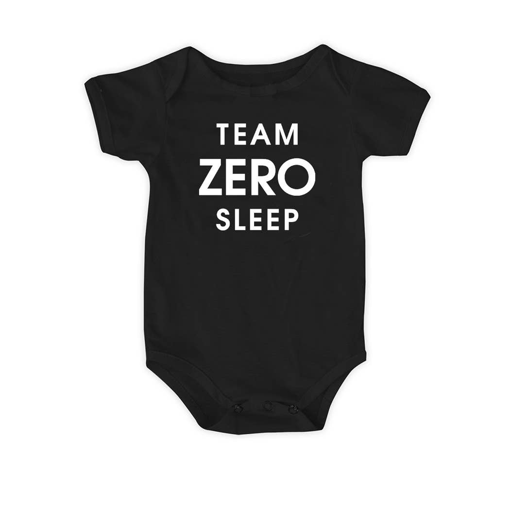 Team Zero Sleep Short Sleeve Body Suit--Lemons and Limes Boutique