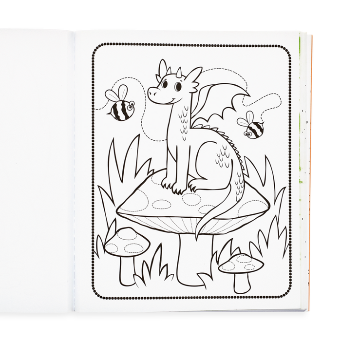 Knights and Dragons Coloring Book--Lemons and Limes Boutique