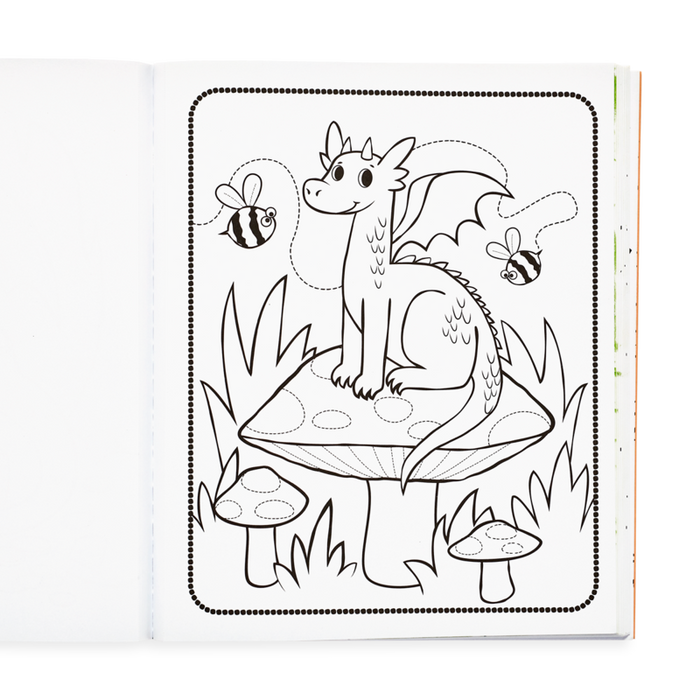 Knights and Dragons Coloring Book-Lemons and Limes Boutique