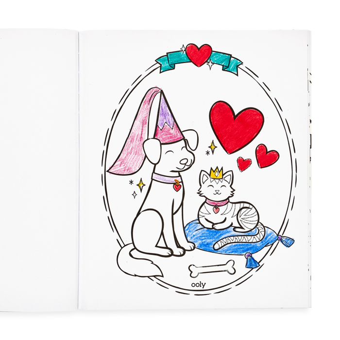 Princesses and Fairies Coloring Book-Lemons and Limes Boutique