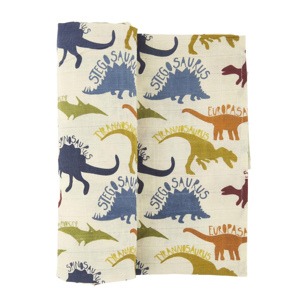 Dino Swaddle-Newborn Gifts-Lemons and Limes Boutique