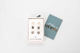 Everlyn + Cady Earring Gift Trio-Stud Earrings-Grey (Everlyn)-Lemons and Limes Boutique
