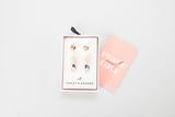 Everlyn + Cady Earring Gift Trio-Stud Earrings-Gold (Cady)-Lemons and Limes Boutique