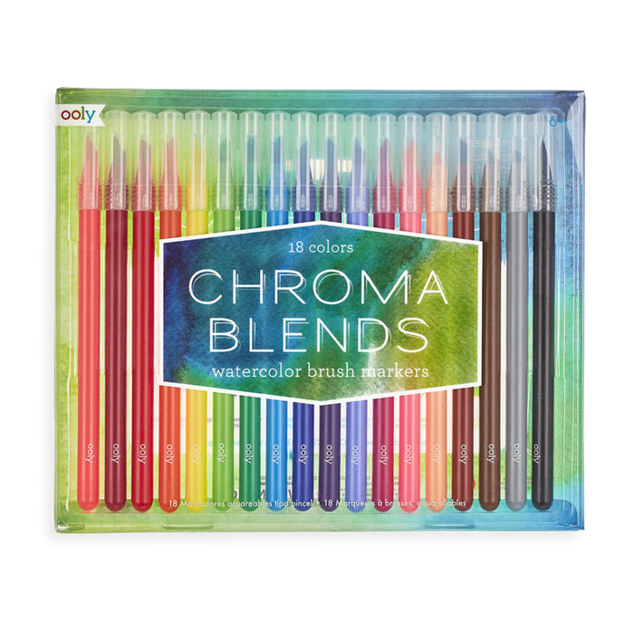 Chroma Blends Watercolor Brush Markers-Lemons and Limes Boutique