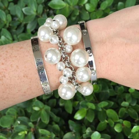 The Molly Bauble Bracelet in Silver or Gold-Bracelet-Lemons and Limes Boutique