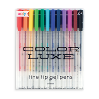 Color Luxe Gel Pens - Set of 12--Lemons and Limes Boutique